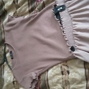 Crop Top and Airy Pants Outfit